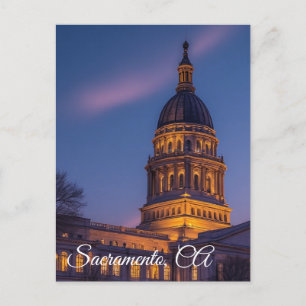 Sacramento, Staat Hauptstadt, Kalifornien Postkarte