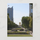 Sacramento: Tower Bridge von der Hauptstadt Mall Postkarte (Vorderseite)