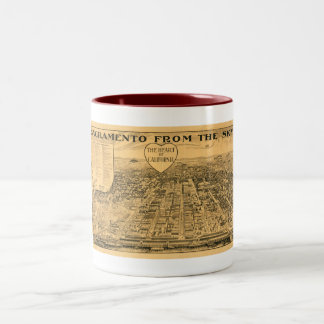 Sacramento vom Himmel, 1923 Zweifarbige Tasse