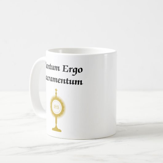 Sacramentum-Tasse Kaffeetasse (Vorderseite Links)