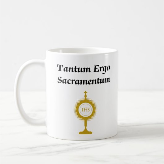 Sacramentum-Tasse Kaffeetasse (Links)