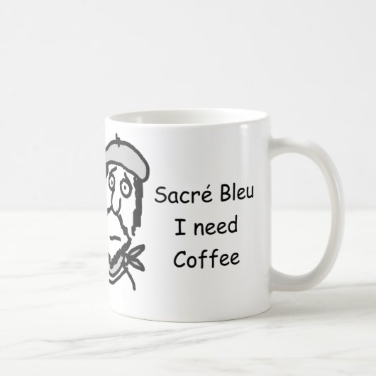 Sacre Blau Kaffeetasse (Rechts)