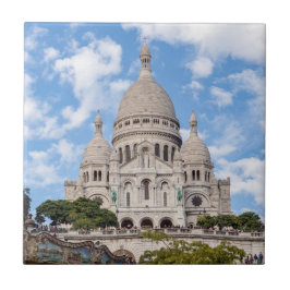 Sacre Coeur auf dem Montmartre-Hügel - Paris, Fran Fliese