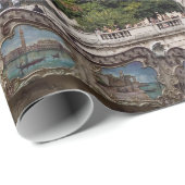 Sacre Coeur auf dem Montmartre-Hügel - Paris, Fran Geschenkpapier (Rolleneckpunkt)