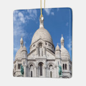 Sacre Coeur auf dem Montmartre-Hügel - Paris, Fran Keramikornament (Links)
