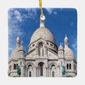 Sacre Coeur auf dem Montmartre-Hügel - Paris, Fran Keramikornament (Vorderseite)