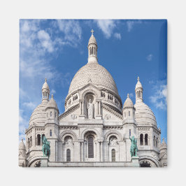 Sacre Coeur auf dem Montmartre-Hügel - Paris, Fran Magnet