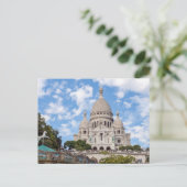 Sacre Coeur auf dem Montmartre-Hügel - Paris, Fran Postkarte (Stehend Vorderseite)