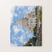 Sacre Coeur auf dem Montmartre-Hügel - Paris, Fran Puzzle (Vertikal)
