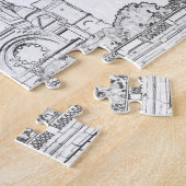 Sacre Coeur Basilica auf dem Montmartre, Paris Puzzle (Seite)