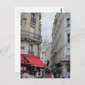 Sacre Coeur Basilica Dome, Paris Postkarte (Vorne/Hinten)