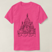 Sacre Coeur Basilica T-Shirt (Design vorne)