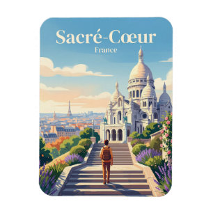 Sacré-Cœur-Basilika Frankreich Magnet