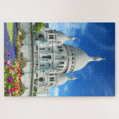 Sacre-Coeur Basilika Sommersonne Frankreich Puzzle (Horizontal)