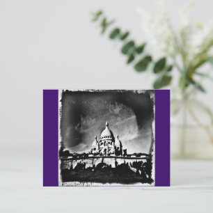 Sacre Coeur BW Postkarte