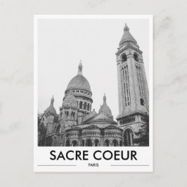 Sacre Coeur Church Paris Foto Postkarte