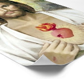 Sacré-Coeur de Jésus. Poster (Ecke)