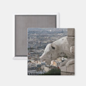 Sacre Coeur Gargoyle 2 Magnet (Vorderseite/Rückseite)