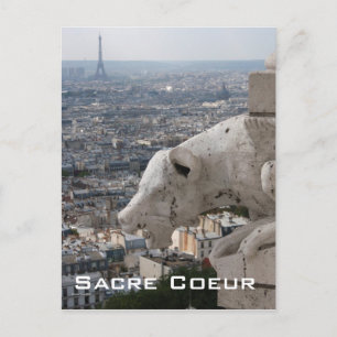 Sacre Coeur Gargoyle 2 Postkarte