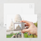 Sacre-Coeur in Paris Postkarte (Vorne/Hinten)