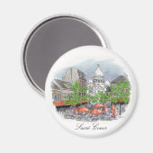 Sacre Coeur Magnet (Vorderseite/Rückseite)