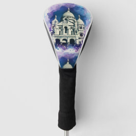 Sacré-Coeur Montmartre Paris Frankreich Architektu Golf Headcover