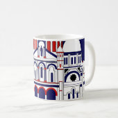 Sacre Coeur, Montmartre, Paris, Frankreich Kaffeetasse (VorderseiteRechts)
