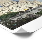 Sacre Coeur, Montmartre, Paris, Frankreich Poster (Ecke)