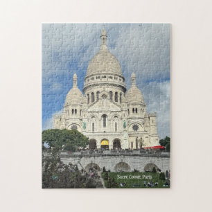 Sacre Coeur, Montmartre, Paris, Frankreich Puzzle