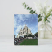 Sacre Coeur Montmartre Paris Postkarte (Stehend Vorderseite)