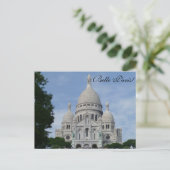 Sacré Coeur Paris - Postkarte (Stehend Vorderseite)