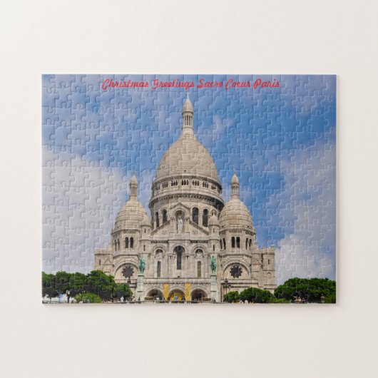 Sacre Coeur Paris. Puzzle (Horizontal)