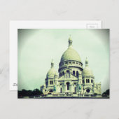 Sacre Coeur Postkarte (Vorne/Hinten)