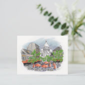 Sacre Coeur Postkarte (Stehend Vorderseite)