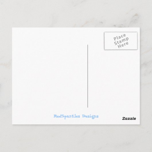 Sacre Coeur Postkarte (Rückseite)