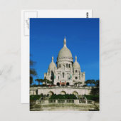 Sacre Coeur Postkarte (Vorne/Hinten)