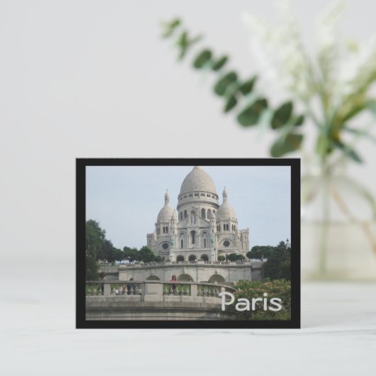 Sacré-Coeur Postkarte (Stehend Vorderseite)