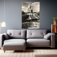 Sacré Coeur Vintag Schwarz/Weiß