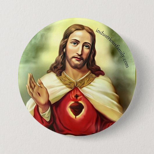 sacre couer Abzeichen Knopf Button (Vorderseite)