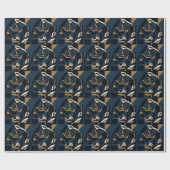 Sacre Thoth göttliches Wisdom-Papier Geschenkpapier (Flach)