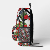 Sacred Anthurium Backpack Bedruckter Rucksack (Rechts)