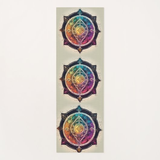 "Sacred Asana Mat" Yogamatte (Vorderseite)