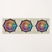 "Sacred Asana Mat" Yogamatte (Vorderseite (Horizontal))