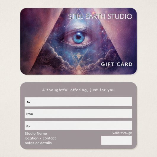 Sacred Axis | Third Eye Design (Vorne & Hinten)