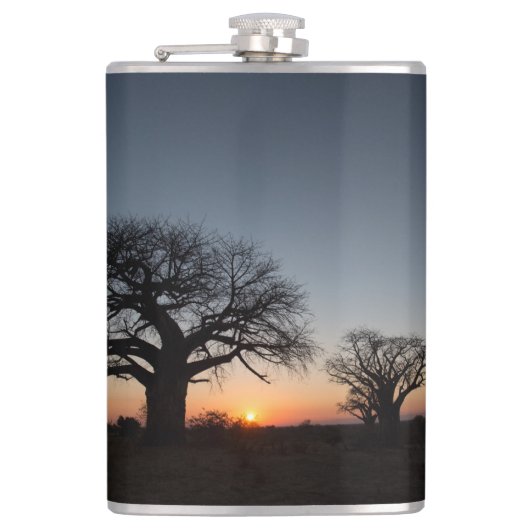 Sacred Baobabs Flachmann (Vorderseite)