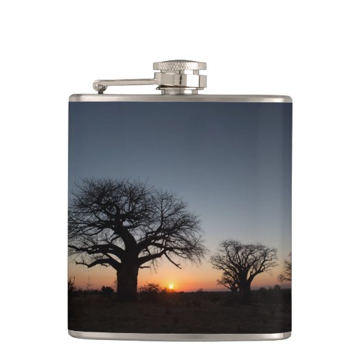 Sacred Baobabs Flachmann (Vorderseite)