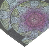 Sacred Bloom Mandala Kurzer Tischläufer (Ecke)