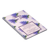 Sacred Blooms Lilac - Hail Mary Journal Notizblock (Rechte Seite)