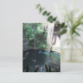 Sacred Blue Cenote, Ik Kil, Mexiko #2 Postcard Postkarte (Stehend Vorderseite)