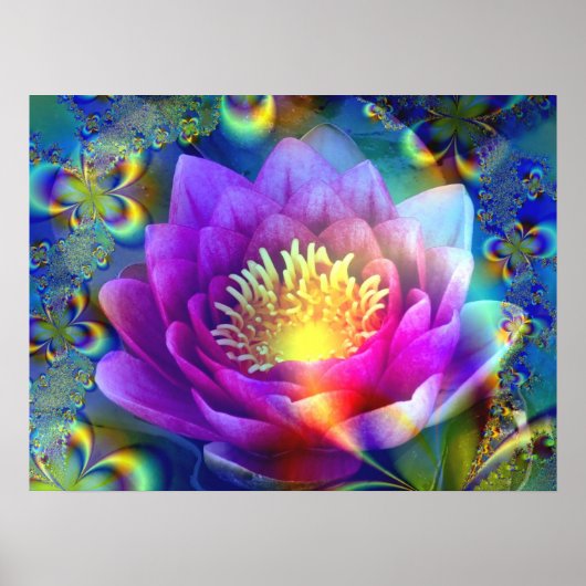 Sacred Blume of Liebe & Peace - Poster (Vorne)